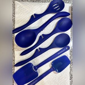 Rachel Ray Marine Blue Kitchen Utensil Set